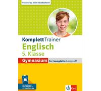 Klett KomplettTrainer Gymnasium Englisch 5. Klasse: Mit Audios und e (Tascabile)