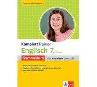 Klett KomplettTrainer Gymnasium Englisch 7. Klasse: Der komplette Lernstoff mit über 100 Online-Übungen und Audio-Dateien zum Download