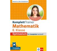 Klett KomplettTrainer Gymnasium Mathematik 8. Klasse: Der komplette (Tascabile)
