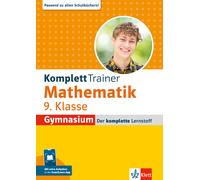 Klett KomplettTrainer Gymnasium Mathematik 9. Klasse: Der komplette (Tascabile)