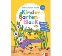 Klett Mein großer bunter Kindergarten-Block: ab 3 Jahre, Erst (Copertina rigida)