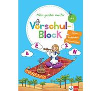 Klett Mein großer bunter Vorschul-Block: ab 5 Jahren, Zahlen, Buchst (Tascabile)