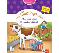 Klett Mein Lieblings-Block Rätsel mit muh und mäh: Kindergarten ab 3 Jahren. Das kannst du alleine!