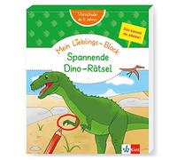 Klett Mein Lieblings-Block Spannende Dino-Rätsel: Vorschule, ab 5 Jahren, Das kannst du alleine!
