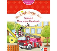 Klett Mein Lieblings-Block Tatütata Meine ersten Rätselspiele: Kindergarten ab 3 Jahre