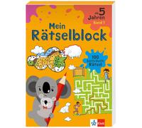 Klett Mein Rätselblock ab 5 Jahren Band 1: Über 100 100 kunterbunte (Tascabile)