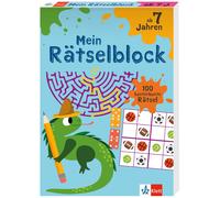 Klett Mein Rätselblock ab 7 Jahren: 100 kunterbunte Rätsel (Tascabile)