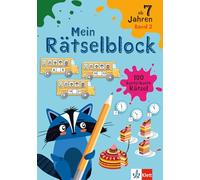 Klett Mein Rätselblock ab 7 Jahren Band 2: 100 kunterbunte Rätsel
