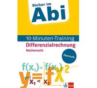 Klett Sicher im Abi 10-Minuten-Training Mathematik Differenzialrechn (Broschüre)