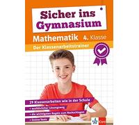Klett Sicher ins Gymnasium: Klassenarbeitstrainer für den Übertritt (Tascabile)