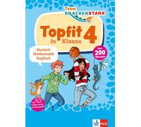 Klett Team Drachenstark: Topfit in Klasse 4: Deutsch, Mathematik, En (Tascabile)