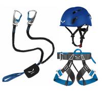 Klettersteigset Salewa Premium Attac + Cintura Via Ferrata Evo + Casco Toxo