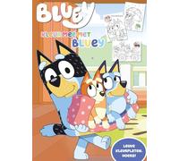 Kleur mee met Bluey