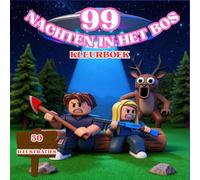 Kleurboek 99 Nachten in het Bos: 50 afbeeldingen van je favoriete internetpersonages. Laat je kinderen ontspannen door te kleuren. Met 3 moeilijkheidsniveaus. Kun jij ze allemaal inkleuren?