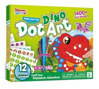 Klever Kits Dino Dot Art