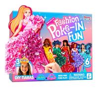 Klever Kits Poke-in Art - Modelli alla moda, principesse, divertimento pulito per bambini, set fai da te, attività creative, regali per ragazze e ragazzi 4,5,6,7,8,9 anni