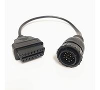 Klevery 14 Pin a 16 Pin OBD2 OBDII Maschio a Femmina Cavo Adattatore diagnostico Compatibile con Compatible+with MB
