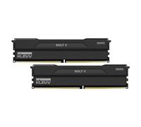 KLEVV BOLT V DDR5 32 GB (2 x 16 GB) 6000 MT/s CL28 Kit di memoria RAM da gioco XMP 3.0 Non-RGB Overclocking ad alte prestazioni 28-36-36-76, gioco più veloce con CL28 ulrta-low