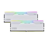 KLEVV CRAS V DDR5 RGB 32GB (2x 16GB) 6000MT/s CL28 Gaming Memory RAM kit XMP 3.0 High Performance Overclocking 28-36-36-76, gioco più veloce con CL28 ultra basso