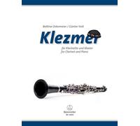 Klezmer für Klarinette und Klavier: Partitur mit eingelegter Stimme