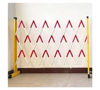 KLGFBDC Barriera di Sicurezza Pieghevole ed espandibile Portatile - Barriera Mobile per Il Controllo del Traffico per vialetti e Sicurezza di Eventi, cancello a Forbice Retrattile 3,5 x 1,