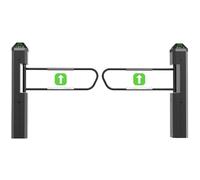 KLGFBDC Cancello di Accesso con sensore Radar, velocità Personalizzabile e Annuncio vocale, tornello di Ingresso Senza Contatto per spazi pubblici.