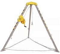 KLGFBDC Kit di treppiede di Salvataggio in Alluminio di Emergenza per la Sicurezza in spazi ristretti Sistema di Salvataggio Durevole per gallerie e Pozzi per Una Maggiore Sicurezza e affi