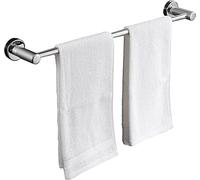 KLGFBDC Portasciugamani da Bagno, portasciugamani da Bagno, Barra portasciugamani Singola in Acciaio Inox, portasciugamani da Parete, Montaggio a Vite, per Cucina e Bagno, mensola Decorati