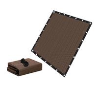 KLGFBDC Recinzione per la Privacy Realizzata con Tessuto a Rete 3 x 17 m con Occhielli - Ideale per Giardino, terrazzo e Cortile - Tessuto ombreggiante Resistente per Una Privacy immediata