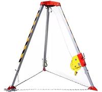 KLGFBDC Sistema di Salvataggio anticaduta Retrattile con treppiede per Il Salvataggio in spazi confinati per Lavorare in luoghi elevati/scogliere/spazi ristretti, treppiede per Il salvatag