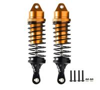 KLHYTGFA for ammortizzatori Big Bore in Alluminio da 70-90 mm / 75-100 mm #3760A #3762A #5862 for RC Trax-xas 1/10 Slash 4x4 Rustler® Stampede®(70-90mm Gold)
