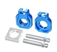 KLHYTGFA for EXC 300 2024 22mm Blocco assale Posteriore Regolatore Catena for EXCF 350 SX 125 SXF 450 2023 2024 Husqvarna TE300 FE450(Blauw)