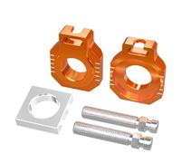 KLHYTGFA for EXC 300 2024 22mm Blocco assale Posteriore Regolatore Catena for EXCF 350 SX 125 SXF 450 2023 2024 Husqvarna TE300 FE450(Orange)