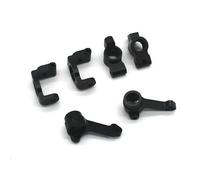 KLHYTGFA Metallo for H9802 Dodge H9803 E30 1/10 RC Barra antirollio Coppa dello sterzo C Mount Supporto for ASSE Posteriore Parti Blac