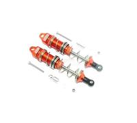 KLHYTGFA Molle Ammortizzatore Anteriori in Alluminio for Arr - MA Midpoint 115MM 1/8 RC Car Part(Orange)