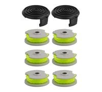 KLHYTGFA Pacchetto Bobina e Filo da 6 Pezzi Compatibile con for tagliabordi Worx WA0014 WG168 WG184 WG190 WG191