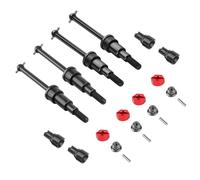 KLHYTGFA Set di Alberi di Trasmissione CVD F&R in Acciaio da 45 mm for Arrma 1/16 Mojave GROM 4X4 RC Truck Upgrade Sostituisci ARA311227 ARA311229