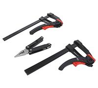 KLI-SET-A Set: forzare legno, vetro sgancio rapido con leva Kliklamp BESSEY