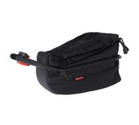 KLICK-FIX Borsa da sella Contour Mudguard 16x27x17 incluso adattatore Nero