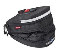 KLICK-FIX Borsa da sella Micro 200 Expandable adattatore incluso Nero