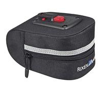 KLICK-FIX Borsa sottosella Micro 100 Misure 10x7x15cm adattatore Incluso Nero