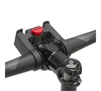 KlickFix Adattatore manubrio imballato, nero, universale, adatto per manubri con 22-26 mm e manubrio oversize 31,8 mm di diametro