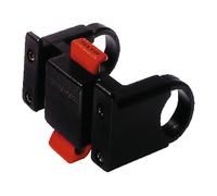 Klickfix Adattatore per manubrio Diametro 22-26mm Nero