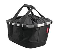 KlickFix Bikebasket GT, Cestino Bicicletta Unisex Adulto, Nero, Maße: 33 x 27 x 42 cm