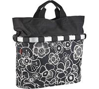 KlickFix Bikebasket Oval M, Borsa per Portapacchi Unisex-Adulti, Fleur, 17 Litri