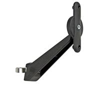 Rixen & Kaul Trinkflaschenhalter-Adapter 'Bottle Fix Extended' SB-Verpackt, mit Edelstahlband, Ideal Zur Befestigung An der Stattelstütze, Schwarz, für Rohr-Ø 15-60Mm