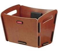 Cestino per bicicletta con manubrio in legno Klickfix Marron 32 x 23 x 21,5 cm