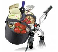 Klickfix Cestino Anteriore Shopper Comfort 24l Black
