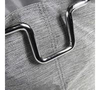 Klickfix Cestino Anteriore Shopper Pro 24l Grey