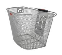 KLICKfix City basket VR basket senza supporto argento
